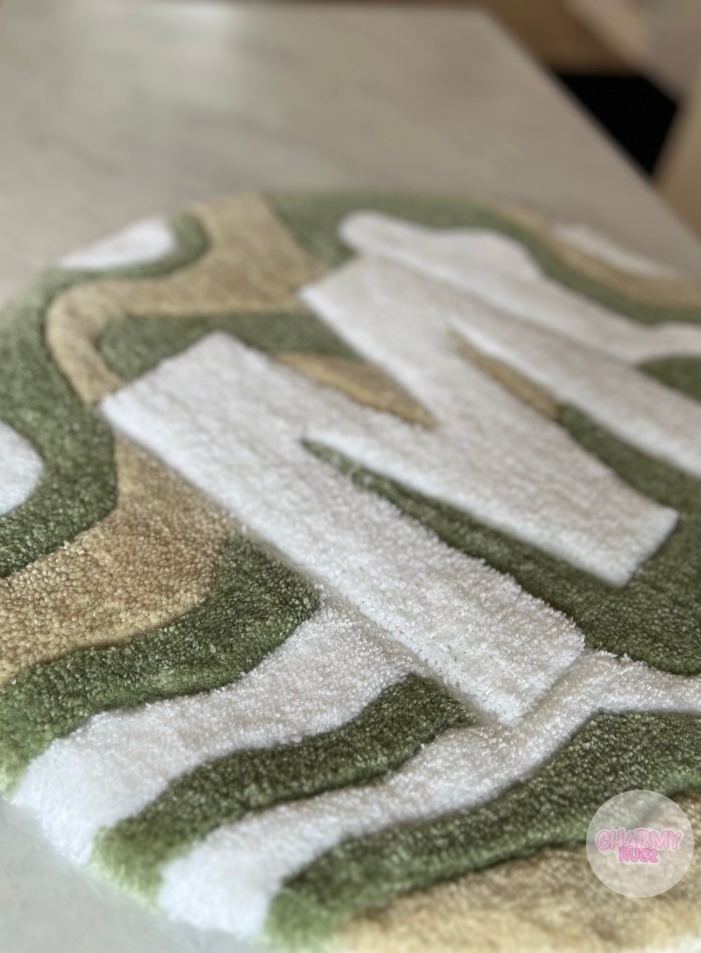 Marble - Your Initial Personalized Rug