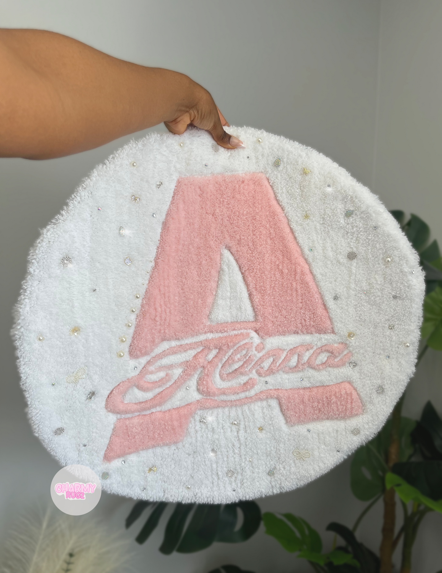 Your Initial And Name Personalized Rug