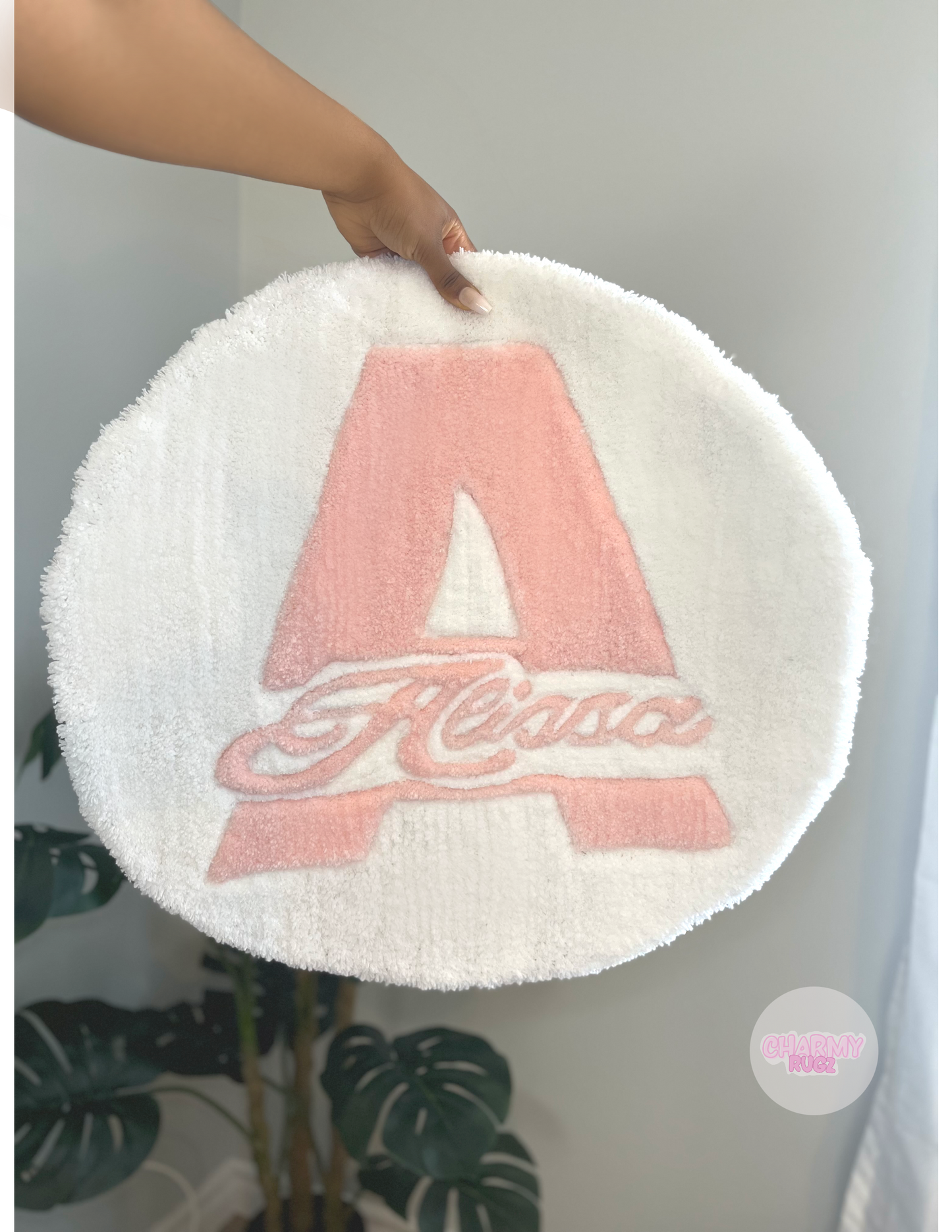 Your Initial And Name Personalized Rug