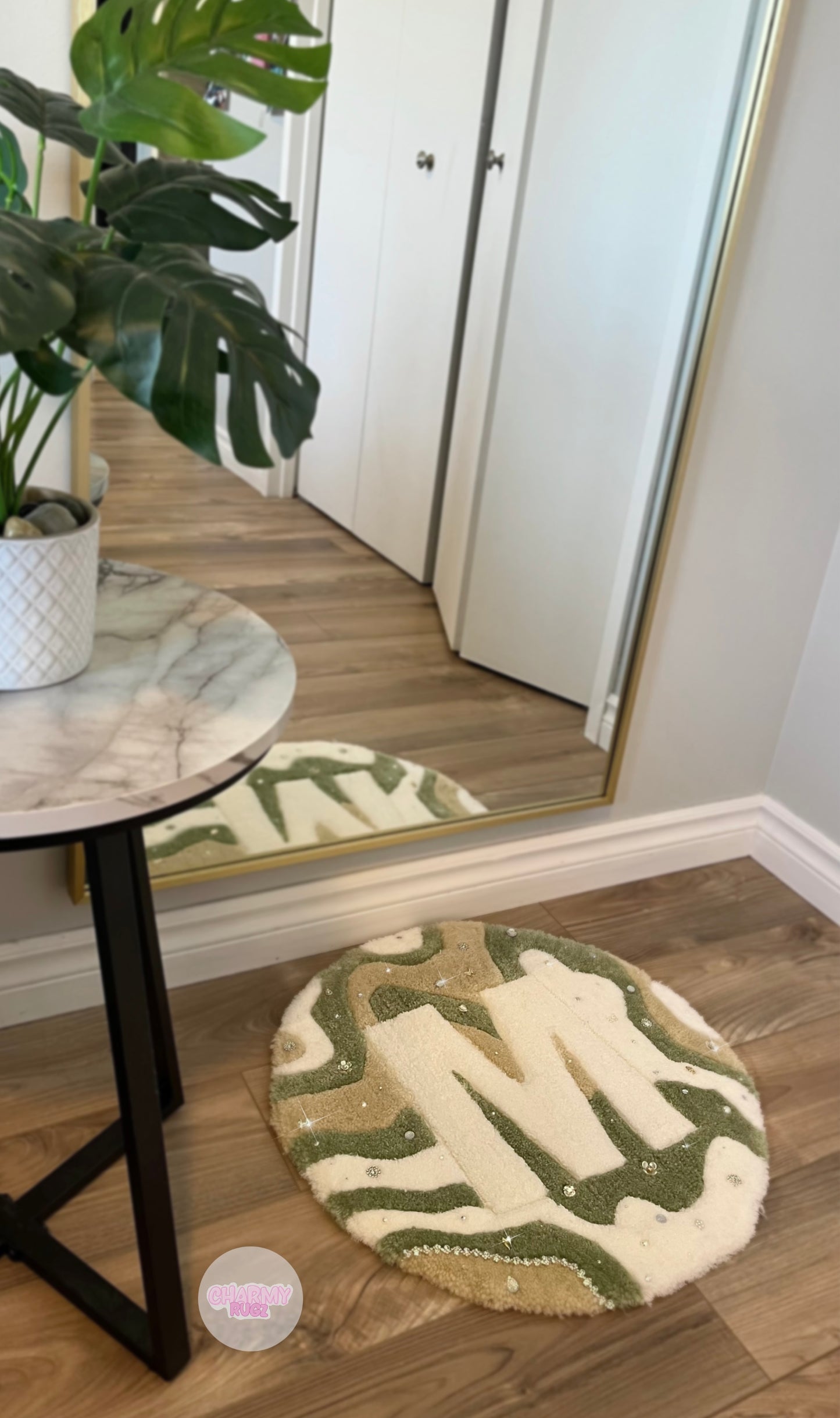 Marble - Your Initial Personalized Rug