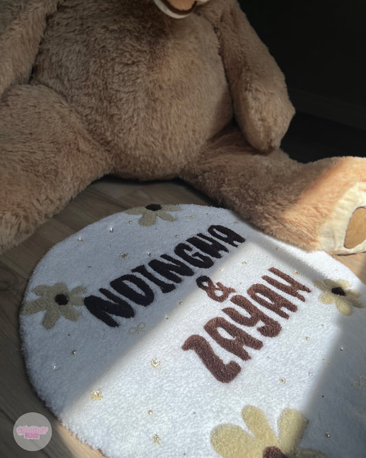 Toddler's Name Personalized Rug